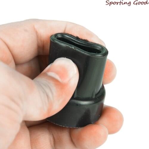 19mm Rubber Walking Hiking Stick Metal Ferrule Bottom End Cover Cane Crutch Pad Rubber Heavy Duty