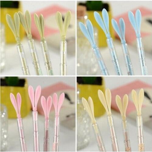3pcs BZNVN Japan and South Korea creative stationery neutral pen rabbit ear dust plug pen office stationery wholesale
