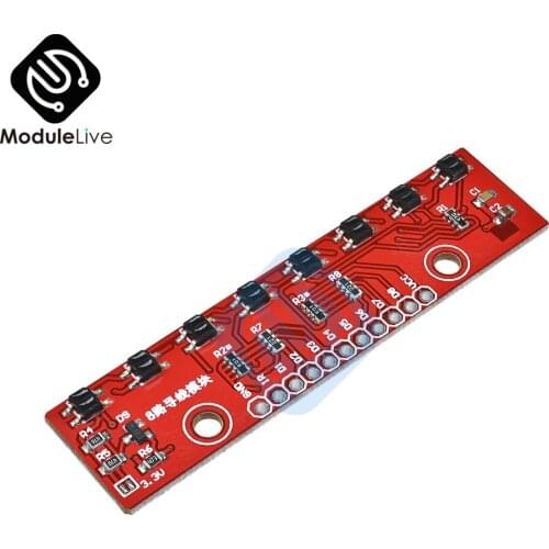 8channel Tracking Module Infrared Detection Sensor Module DIY For Arduino 8-Channel Infrared Detector Hunt Module 8bit Module