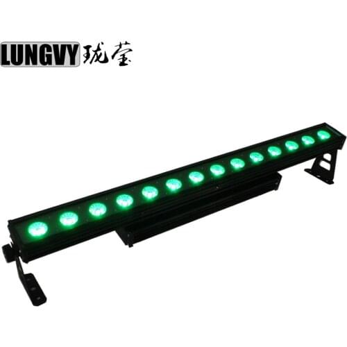 Free Shipping 14x30w RGB DMX Double Layer LED Flood Light Waterproof IP65 Outdoor Lighting Led Wall Washer