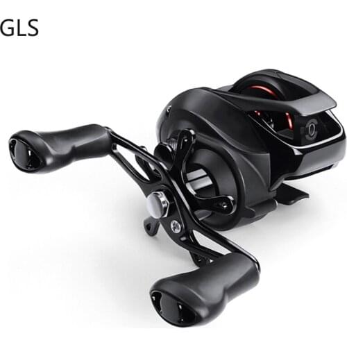 GLS Brand Right/Left Handed 7.2:1High Quality New Baitcasting Reel Max Drag 5.5kg Magnetic Brake System Fishing Wheel