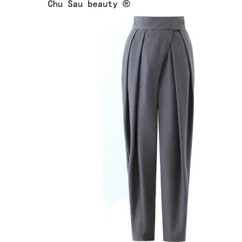 Chu Sau beauty Women's Straight Trousers