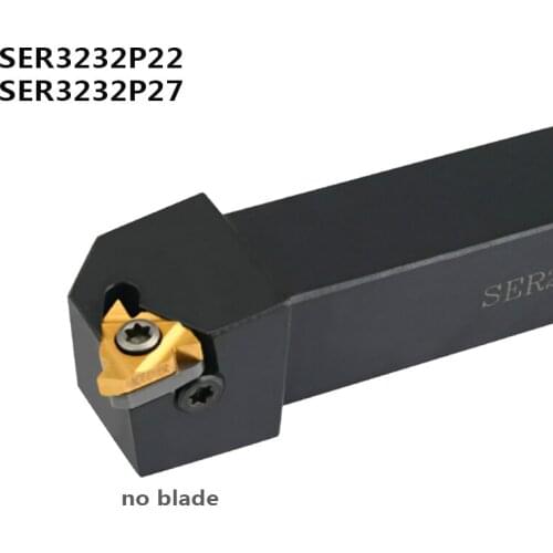 New High Quality Threading Turning Tool Holder SER3232P22 SER3232P27 External Thread Tool holder for Insert 22ER/L 27ER/L
