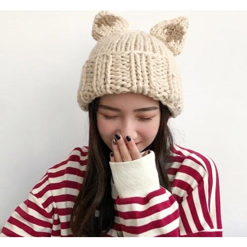 Женские трикотажные шапки Himifashion China At AliExpress