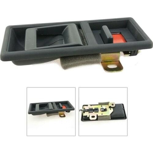 JIUWAN 1pc Car Rear Tailgate Inner Handle Black For Mitsubishi Pajero Montero V31 V32 V33 Car Tail Door Handle Accessories