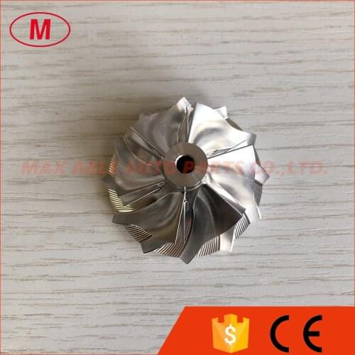 KP39/BV39 reverse 34.80/42.15mm 6+6 blades turbo Billet/milling/aluminum 2618 compressor wheel