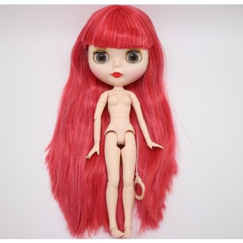 Joint body Nude Blyth Doll, Factory doll Fashion doll Suitable For Girls Mixed hair