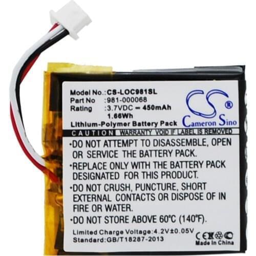 2021 Battery For Logitech 981-000068,981-000069,981-000070,981000084,981-000104,ClearChat PC Li-Polymer