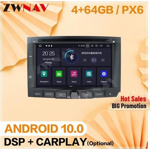 2 din For PEUGEOT 3008 Peugeot 5008 Android 10.0 multimedia player screen car video audio Radio GPS navi head unit auto stereo