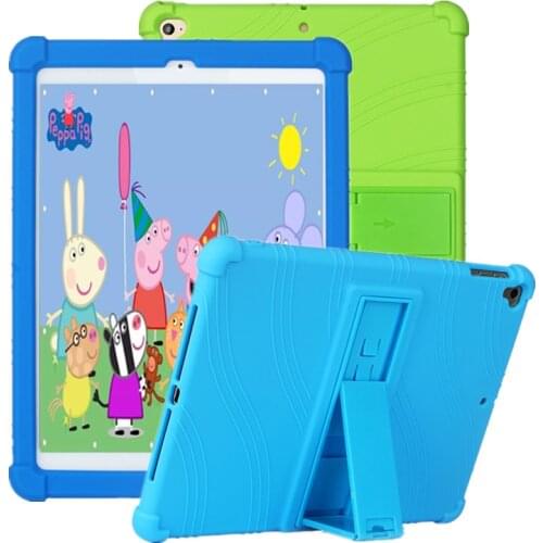 Soft Silicone Tablet Case for IPad Pro 10.2'' 2020 Full Body Protect Adjustable Stand Cover for IPad Pro 2020 10.2inch A2133