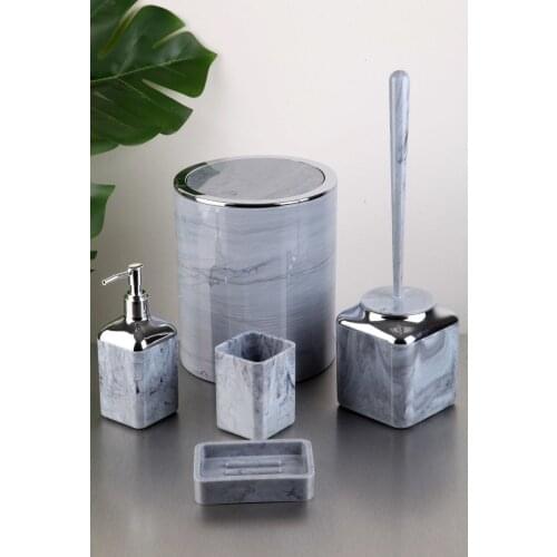Kosova Bathroom Set Marble Pattern KOSOVA138