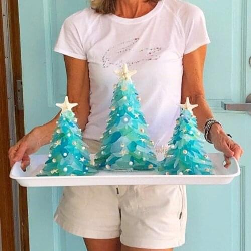 Christmas Tree Decoration Small Ornaments Window Mini Christmas Gift Living Room Bedroom Entrance Creative Desktop Decorations