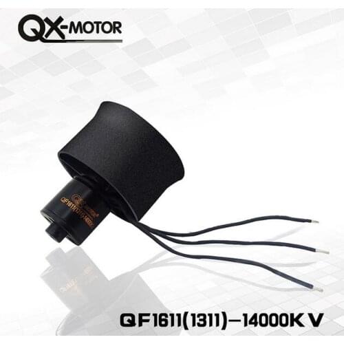 QX-motor 30mm EDF QF1611-14000KV brushless for RC mini 30mm EDF jet plane Freeshipping