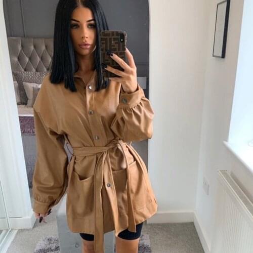 Женские модные кожаные куртки RANMO China At AliExpress