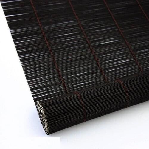 Customized Outdoor Shades Bamboo Slat Curtains Window Roller Blind Bamboo rolling curtain bamboo curtain