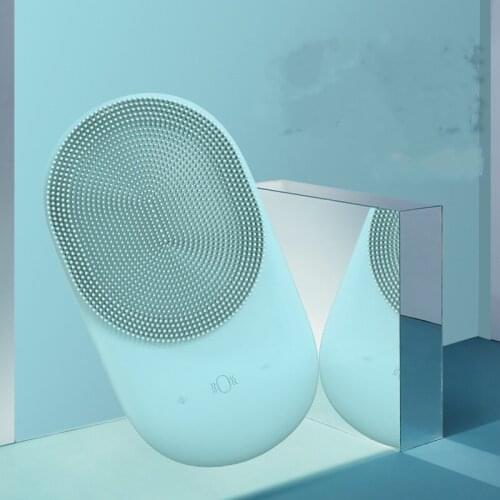 Facial Cleansing Brush Silicone Sonic Cleaner Deep Cleansing Pore Skin Massager Makeup Remover Portable Blackhead CleansingBrush