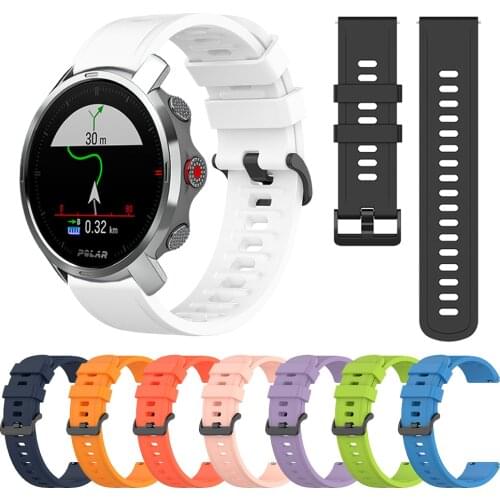 For Polar Grit X Silicone Strap Sport Wristband Replaceable Accessories For POLAR Vantage M/IGNITE /Unite Watchband Bracelet