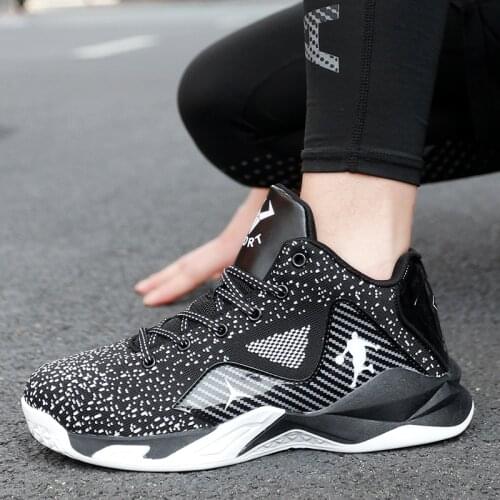 Sport Children Shoes For Boys Sneakers Kids Casual Shoes Girls Sneakers Breathable Mesh OR Leather Lace-up Basketball Footwear