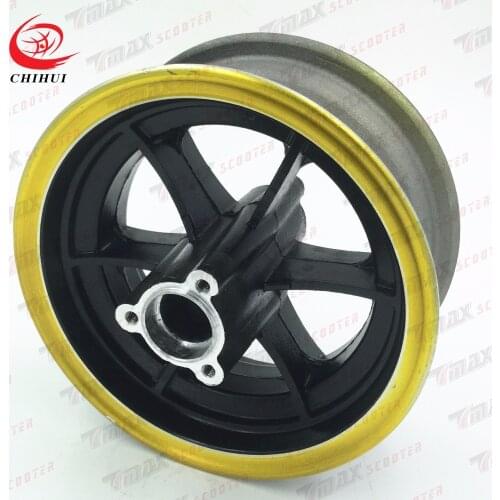 Scooter Wheel Hubs 13*5.00-6 Rear Wheel Rims Aluminium Alloy Wheel Hub for 13*6.5-6 Tubeless Tyre (Scooter Parts & Accessories)