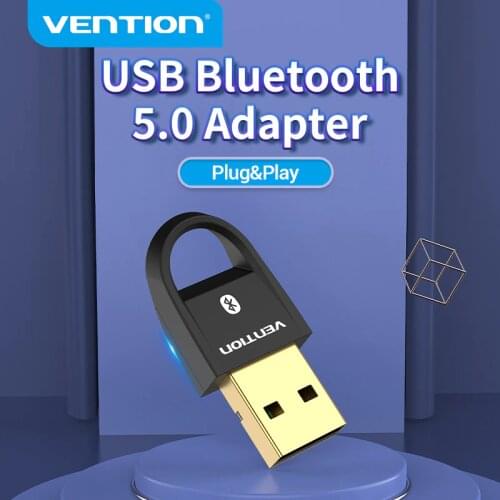 Vention USB Bluetooth-Compatible 5.0 Adapter Receiver Transmitter EDR Dongle for PC Wireless Transfer for PS5 Nintendo Switch