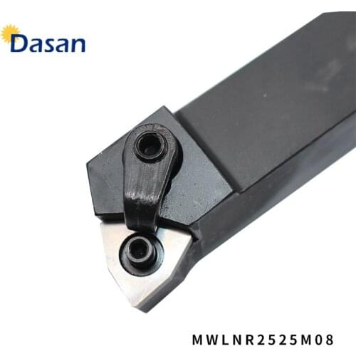 1PC MWLNR2525M08 MWENN MWWNR WWLNR2525M08 WNMG080404 Carbide inserts Lathe Blade Outer Arbor CNC External Turning Tool Set