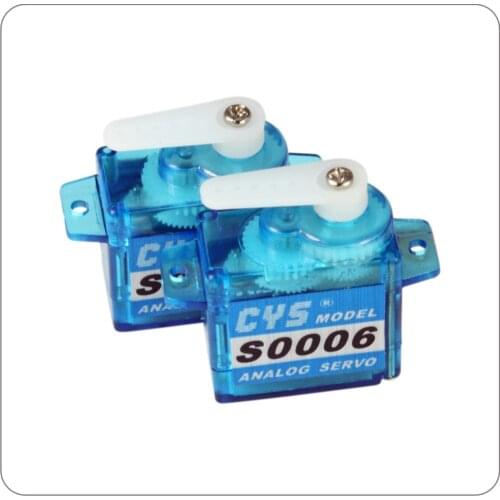 1pcs New Micro Supersonic Servo CYS-S0006 6g Plastic Gear For F3P Kit RC Plane Model