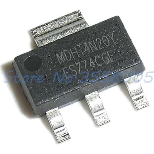 10Pcs/lot MDHT4N20Y MDHT4N20YURH SOT-223