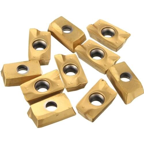 Turning tool 10Pcs APKT1604PDER-DP BP010 Carbide Turning Insert Blades Lathe Turning Tool Set Machine tools and accessories