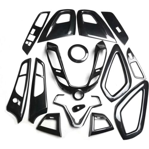 15pcs/set Car Interior Decoration Trim Styling For Hyundai Veloster 2011-2016 Left Hand Drive Auto Molding