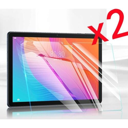 2Pcs Tablet Tempered Glass Screen Protector Cover for Huawei Matepad T10/T10S HD Full Coverage Protective Film