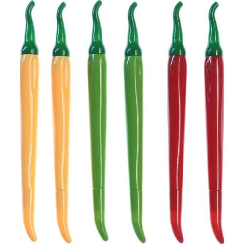 3pc/pack. Cute Creative Simulation Pepper Gel Pen Stationery Caneta Material Eskolar Student Gift Office Stationery & Supplies