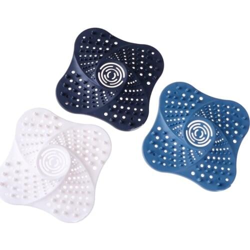 Anti-blocking Hair Catcher Hair Stopper Plug Trap Shower Floor Drain Covers Sink Strainer Filter Bathroom Kitchen Accessories