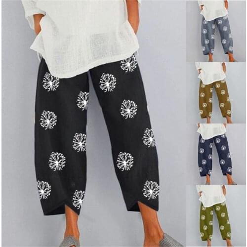 Harajuku Style Men Harem Pants Summer Hip Hop Fashion Calf-length Pants Leisure Printing Outdoor Loose Pants Big Size Pantalones