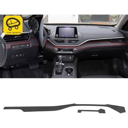 CarManGo Car Accessories Center Console Dashboard Trim Frame Sticker Cover Stainless Decoration for Nissan Altima L34 2018-2020