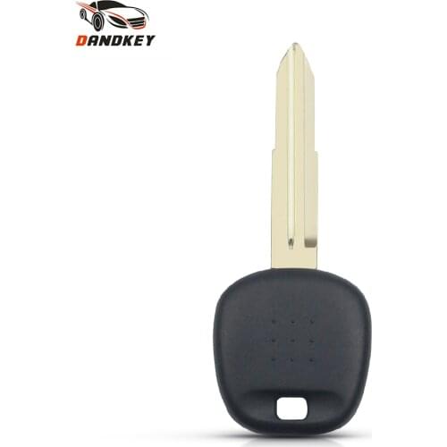 Dandkey High Quality Transponder Chip Key Shell TOY41 Uncut Blade Replacement For Toyota RAV4 Prado Yaris Camry Corolla Echo