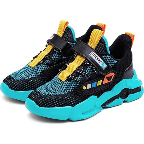 Childrens Sports Sneakers детские кеды 2021 New Fashion Summer Soft-soled Mesh Big Kids Mesh Shoes Lightweight Soft