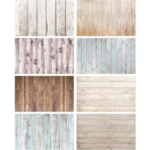 Wooden Plank Photographic Backgrounds Computer Printed Photophone Backdrop for Children Baby Pet Toy Photobooth Photo Studio