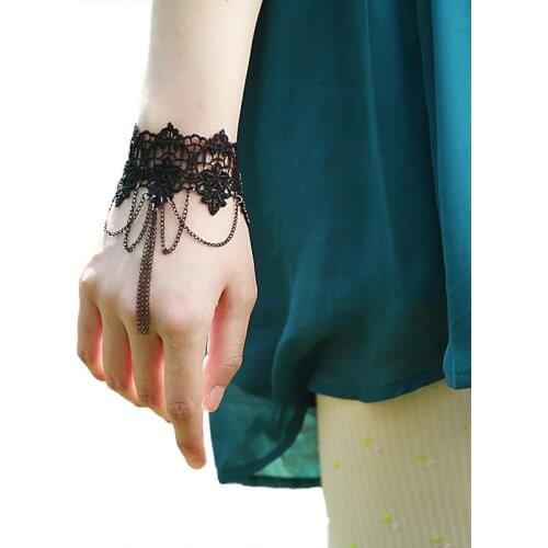 JEWEPLAIT Black Bracelets