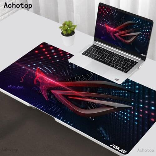 Mouse Pad ASUS latest Anime tapis de souris 900X400 XL Large Gaming Accessories Mousepad ROG Extension Gaming Keyboard Mouse Mat