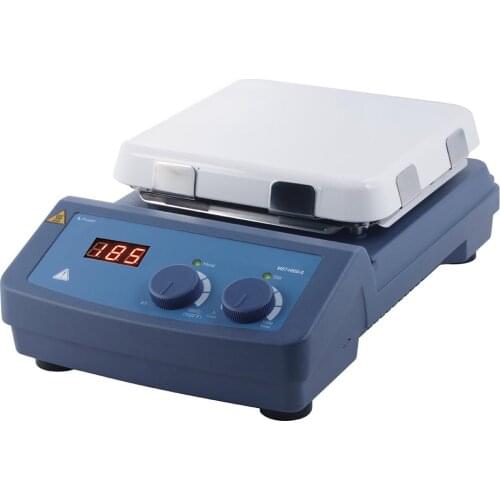 LED Magnetic Hotplate Stirrer with Temperature sensor Dlab MS7-H550-S, Max. stirring quantity 10L, 1500rpm Shaded pole motor