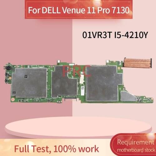 CN-01VR3T 01VR3T Laptop motherboard For DELL Venue 11 Pro 7130 7139 T07G I5-4210Y 4GB RAM Notebook Mainboard SR191