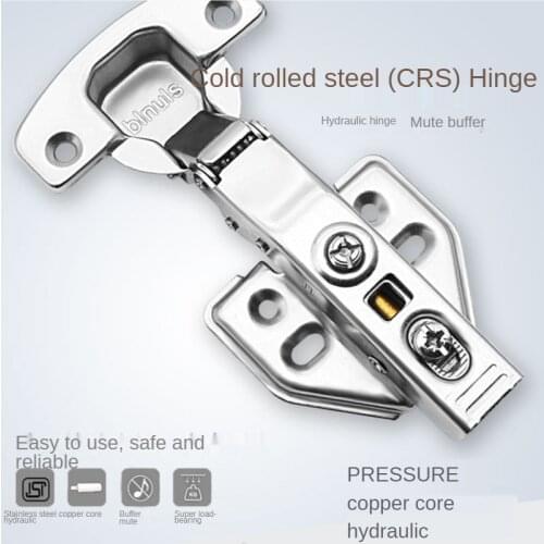 Furniture Bed Connector Rail Bracket Heavy Buffer Hydraulic Hinge Wardrobe Cabinet Door Hinge Aircraft Door Hardware Accessories