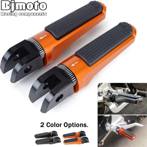 Motorcycle Foot Pegs Front Rider Pedal For 1290 SUPERDUKE R 22014-2016 1290 SUPERDUKE GT 2016-2019 Foot Peg Rear Passenger Pedal