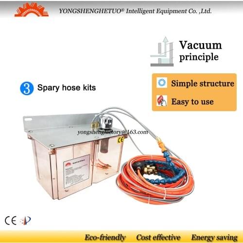 Metalworking coolant pump oil mist BPV sprayer metal cutting cooling CNC engraving router cooler 3 spray hose kit compact 4L