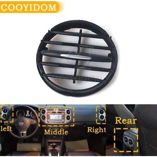 Air conditioner Instrument panel For VW Tiguan 10 - 17 Instrument desk A outlet tuyere A/C Air Vent Folding Fittings