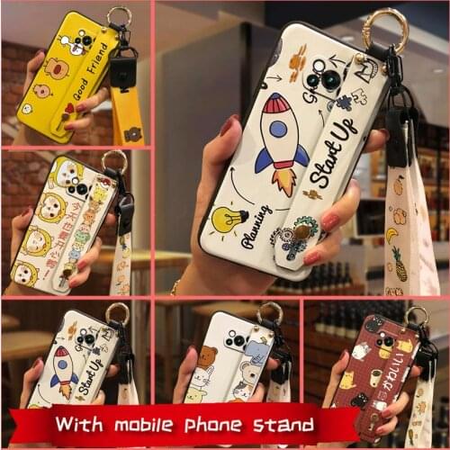 Durable Anti-dust Phone Case For Xiaomi Poco X3 NFC/X3 Pro Back Cover New Arrival Lanyard