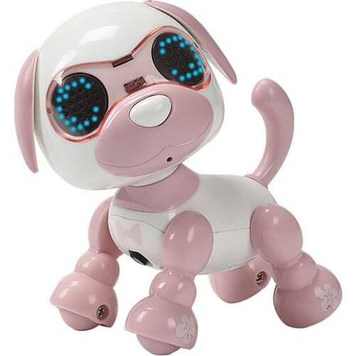 Kids Robot Dog Robotic Puppy Interactive Toy Present Toy For Children Electric Toys Robots Intelligent Talking Puppy Toy Gift