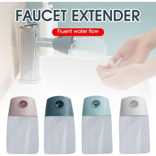 Tap Extension Device Bath Water Faucet Extender Kid Cartoon Hand Washing Guider Silicone Spout Cover Kids Bath Safety Protector