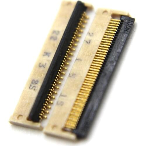 2pcs/lot LCD FPC connector For Samsung Galaxy Tab 2 10.1 P5100 / P5110 45pin 45 pin