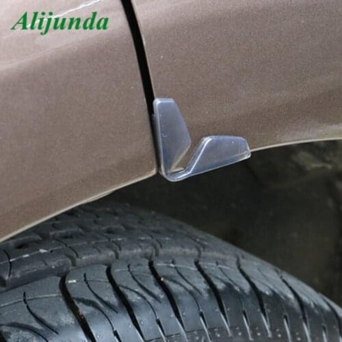 4 pieces / set of car door guards corner stickers car shape for Ford Focus Fusion Escort Kuga Ecosport Fiesta Falcon EDGE